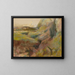 pejzaż - Edgar Degas — oprawiony obraz na ścianie