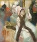 Portret na podstawie balu kostiumowego Portret pani Dietz-Monnin - Edgar Degas — widok dzieła