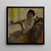 Portret Pani Rose Caron - Edgar Degas — oprawiony obraz na ścianie