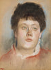 Portret kobiety - Edgar Degas — widok dzieła