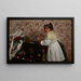 Portret pani Hortense Valpinçon - Edgar Degas — oprawiony obraz na ścianie