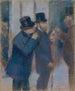 portretów przy Bourse (konflikt przypadków) - Edgar Degas — widok dzieła