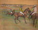 Wyścig konny - Edgar Degas — widok dzieła