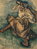 Tancerka rosyjska - Edgar Degas — widok dzieła