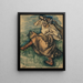 Tancerka rosyjska - Edgar Degas — oprawiony obraz na ścianie