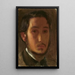 Reprodukcja obrazu autoportret z białym kołnierzem - Edgar Degas
