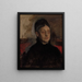 Stefanina Primicile Carafa, marquise de Cicerale i księżna Montejasi - Edgar Degas — oprawiony obraz na ścianie