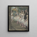 Le Ballet - Edgar Degas — oprawiony obraz na ścianie