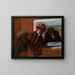 La Conversation - Edgar Degas — oprawiony obraz na ścianie
