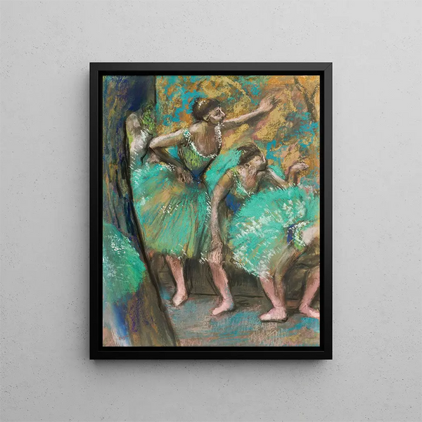 Les danseurs - Edgar Degas — oprawiony obraz na ścianie