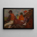 Jeźdźcy - Edgar Degas — oprawiony obraz na ścianie