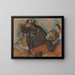 La modystka - Edgar Degas — oprawiony obraz na ścianie