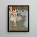 L' étoile - Edgar Degas — oprawiony obraz na ścianie