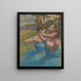 Trzy tancerki - Edgar Degas — oprawiony obraz na ścianie