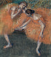 dwóch tancerzy - Edgar Degas — widok dzieła