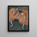 dwóch tancerzy - Edgar Degas — oprawiony obraz na ścianie