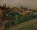 Widok na Saint-Valery-sur-Somme - Edgar Degas — widok dzieła