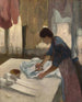 Kobieta prasująca - Edgar Degas — widok dzieła