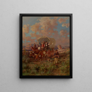 Edgar Samuel Paxson - Covered Wagon.webp