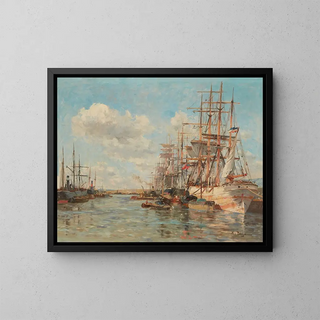 EdmondMarie Petitjean - Le Port de la Rochelle.webp