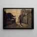 La Rue Saint-Vincent Montmartre - Edmond Charles Joseph Yon — oprawiony obraz na ścianie