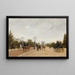 L'avenue du Bois de Boulogne - Edmond Grandjean — oprawiony obraz na ścianie
