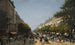 Le Boulevard des Italiens - Edmond Grandjean — widok dzieła