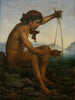 Rybak w Capri - Edmond Jean de Pury — widok dzieła
