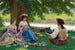 Część pikniku - Edmund Blair Leighton — widok dzieła