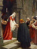 La Charité de Sainte Élisabeth de Hongrie - Edmund Blair Leighton — widok dzieła