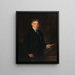 Herbert Clark Hoover - Edmund Charles Tarbell — oprawiony obraz na ścianie