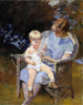 Marjorie i mały Edmund - Edmund Charles Tarbell — widok dzieła