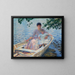 Matka i dziecko w łódce - Edmund Charles Tarbell — oprawiony obraz na ścianie