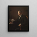Woodrow Wilson - Edmund Charles Tarbell — oprawiony obraz na ścianie