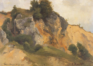 Edmund Kanoldt - Felsterrain Bei Hohenstaufen.webp