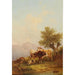 Alpejski pastwisko - Edmund Mahlknecht — widok dzieła