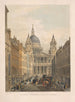 Katedra Świętego Pawła z widokiem na Ludgate Hill - Edmund Walker — widok dzieła