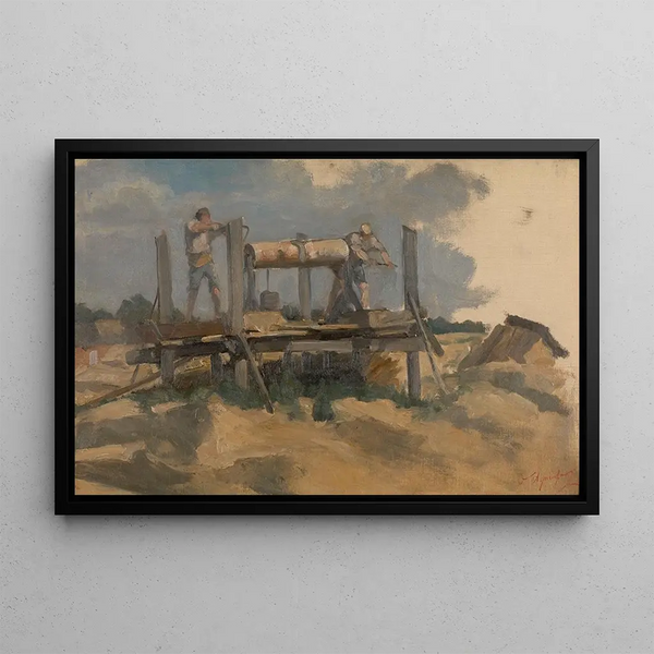 Edouard Agneessens - Drilling a Well.webp