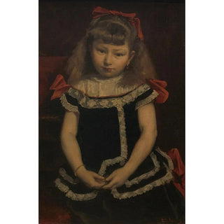 Juliette Qunel - Édouard Agneessens — widok dzieła