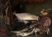 Martwa natura z rybą - Édouard Chappel — widok dzieła