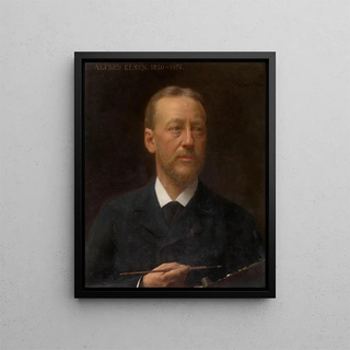 Edouard De Jans - The Painter Alfred Elsen.webp