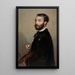 Reprodukcja obrazu Le peintre Eugène François De Block - Édouard De Latour