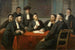 Zebranie Rady Rabinicznej - Édouard Moyse — widok dzieła