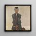 Eduard Kosmack - Egon Schiele — oprawiony obraz na ścianie