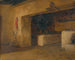 Wnętrza chaty - Eduard Ballo — widok dzieła