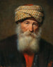 Portret orientalnego mężczyzny - Eduard Charlemont — widok dzieła