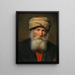 Portret orientalnego mężczyzny - Eduard Charlemont — oprawiony obraz na ścianie