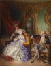 Scena towarzyska - Eduard Ender — widok dzieła