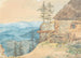 Widok na górski krajobraz - Eduard Friedrich Leybold — widok dzieła