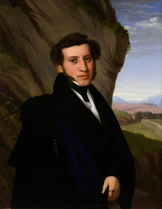 Portret Sama Ehrenstamma - Eduard Friedrich Leybold — widok dzieła